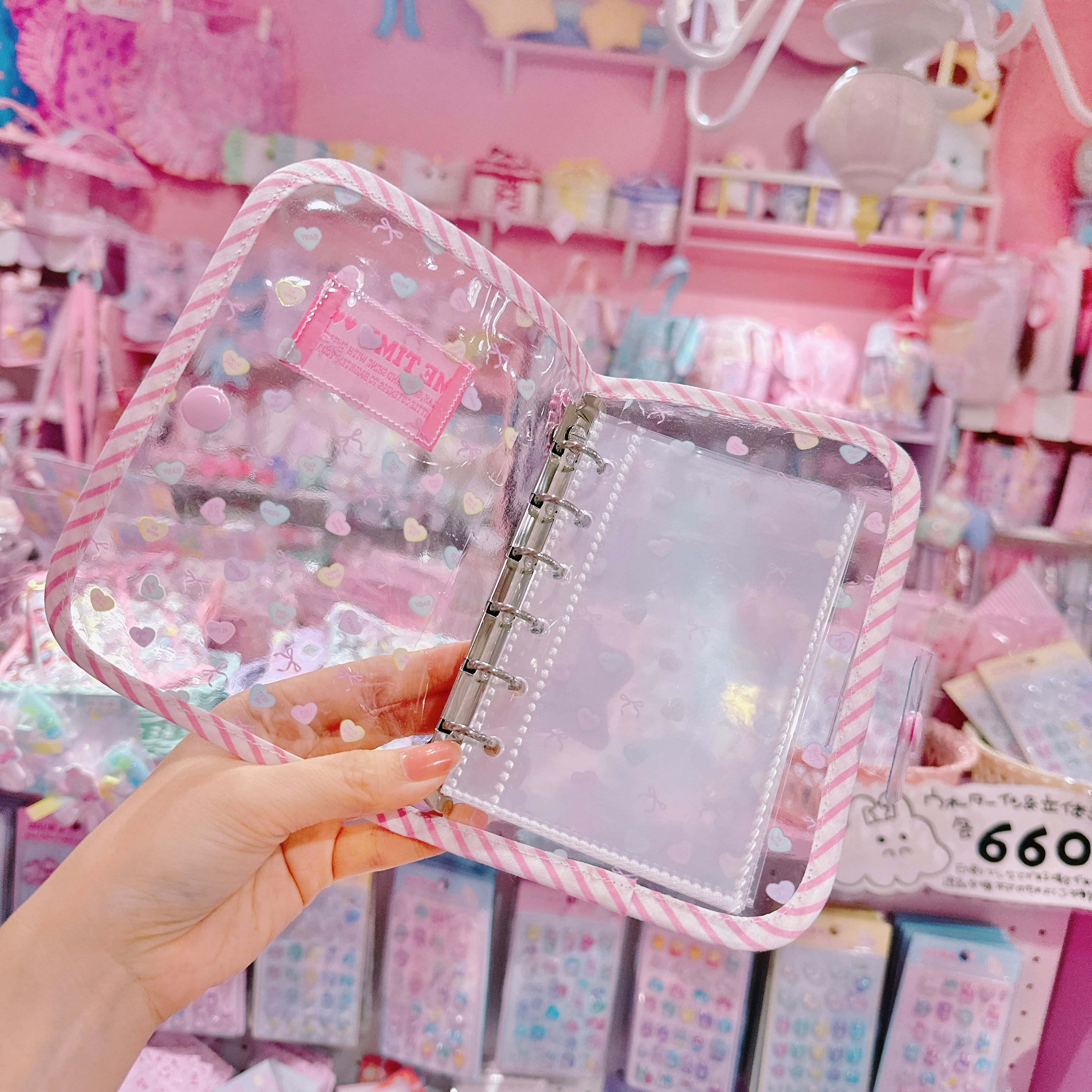 【K6】87-17シール帳（A7サイズ）