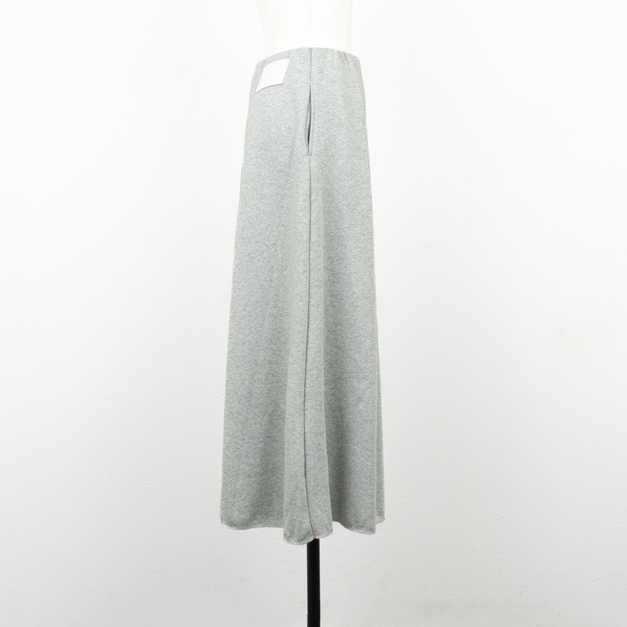 DIgnite collier☆バックスリットタイトスカート☆グレー☆未使用 Dignite collier ディニテコリエ 超 裏起毛 スエット タイトスカート