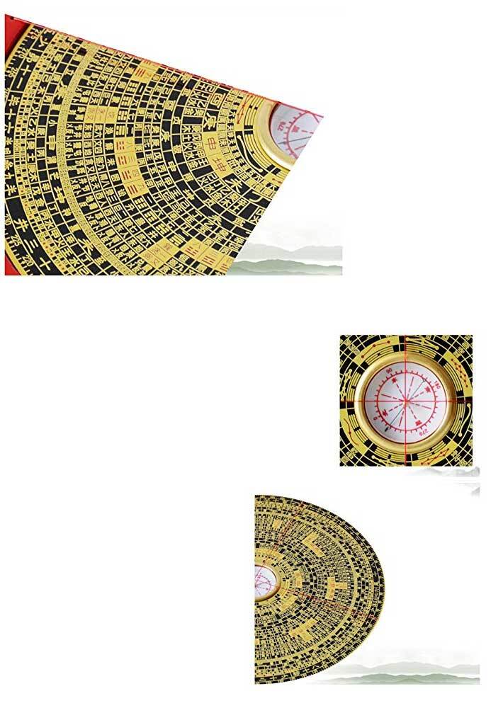 三合風水羅盤 P1PRO 直径7cm 6寸：約20cm】羅盤 風水羅盤 風水 総合羅盤 風水アイテム 風水 家相