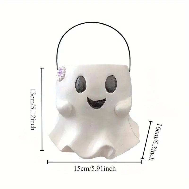 オブジェ ゴースト 小物入れ かわいい おしゃれ インテリア バケツ