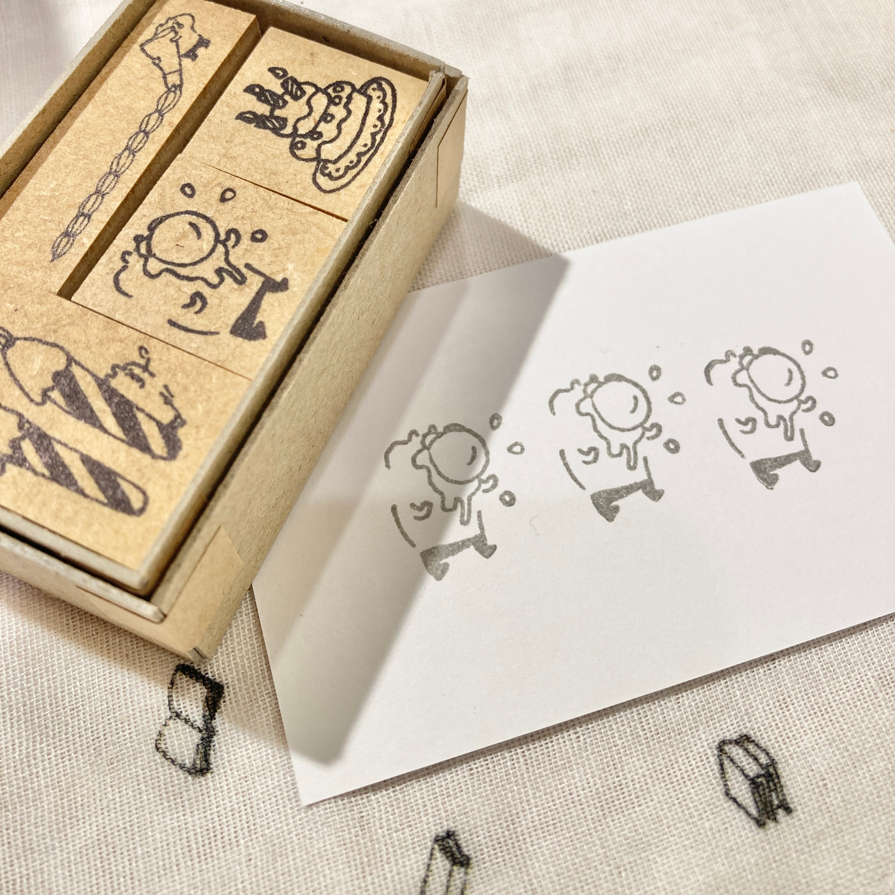 はんこ】muuちゃん - 11月のキャンドルセット | spicaの庭（MS18