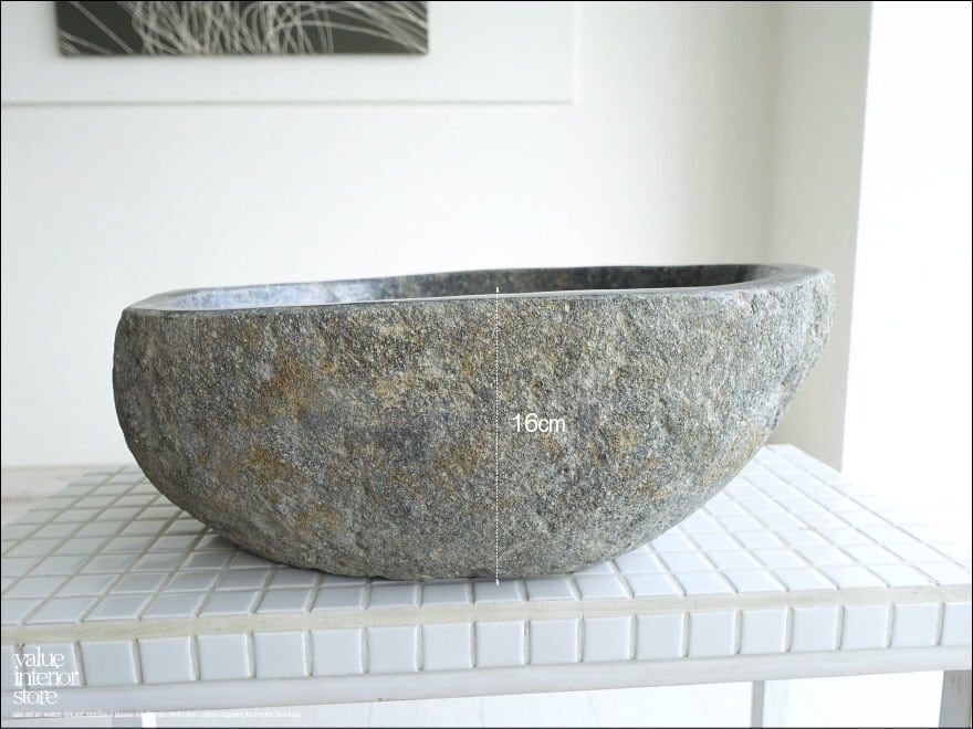 自然石 つくばい/C03 めだか鉢 睡蓮鉢 メダカ鉢 庭 金魚鉢 手水鉢 和風