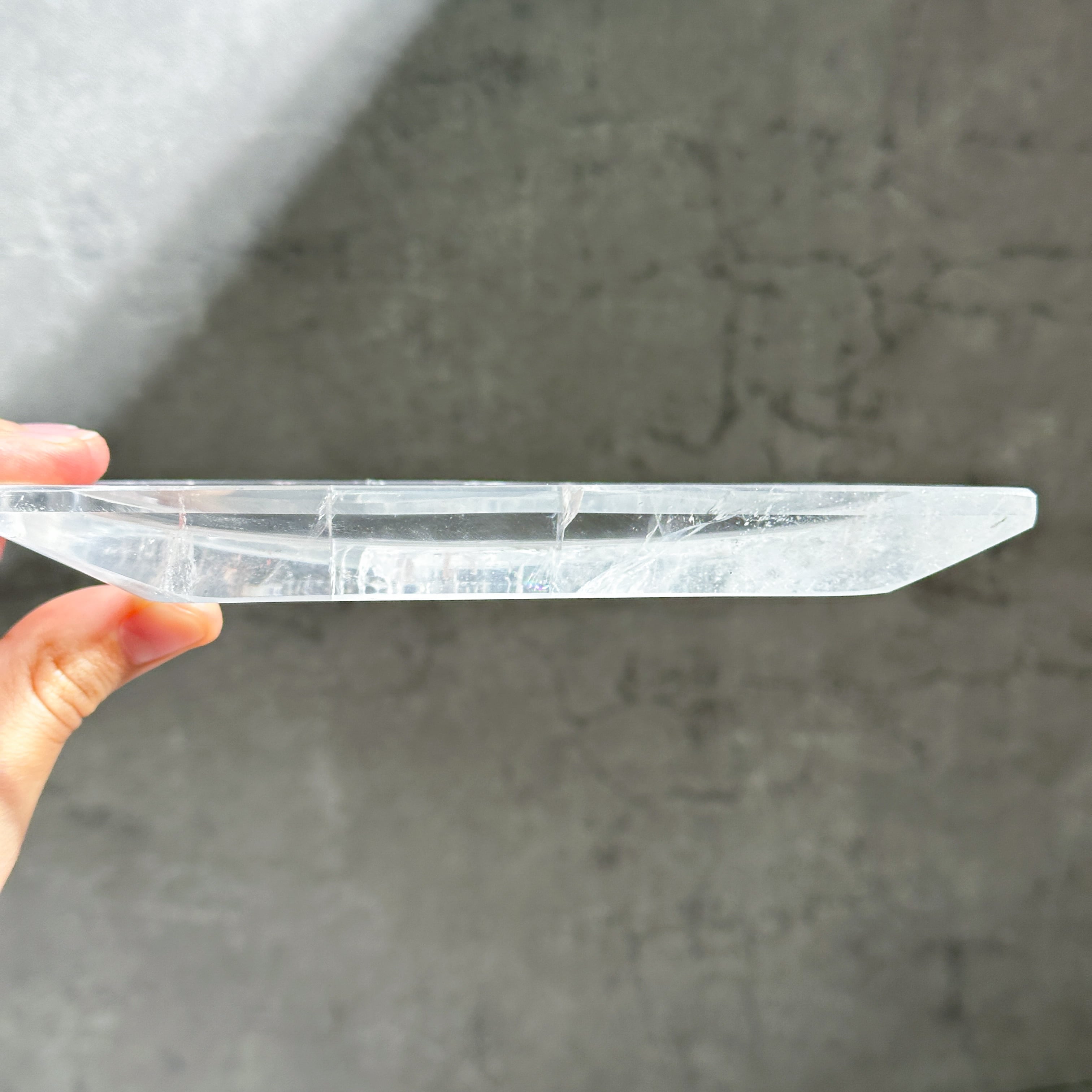 クリアクォーツのトレー 01◇ Clear Quartz ◇ 天然石・鉱物