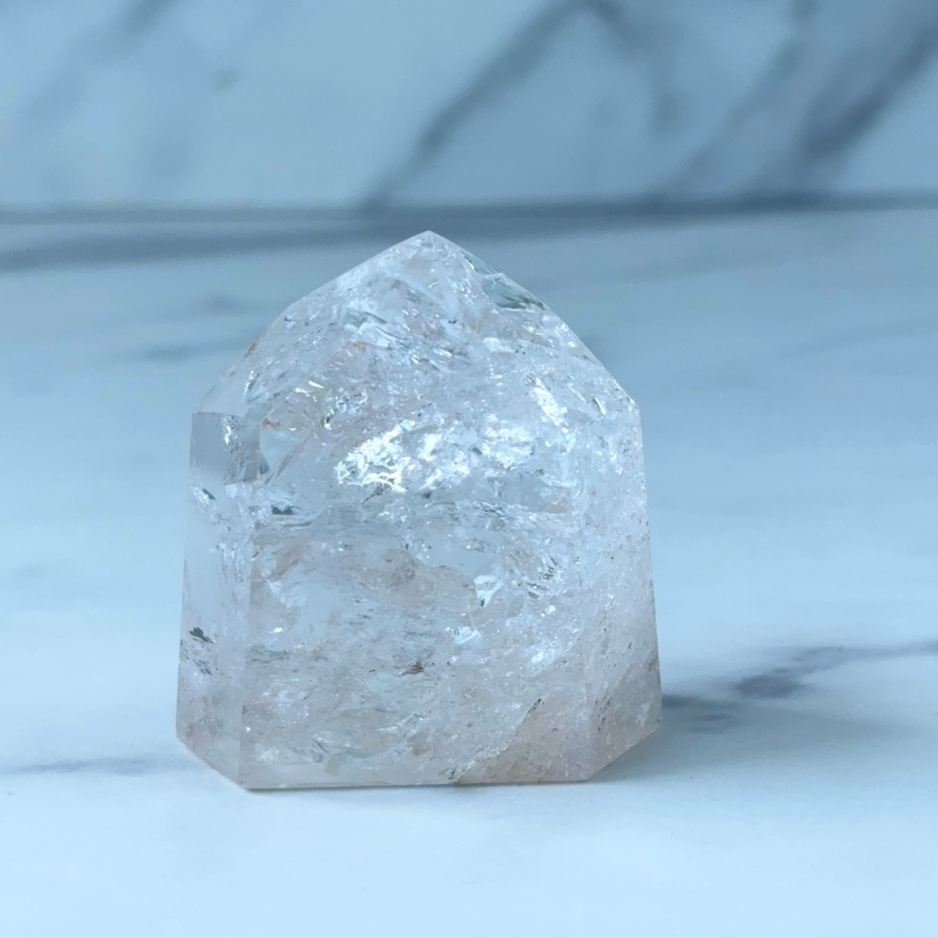 クリアクォーツ フリーフォーム3｜Clear Quartz｜虹入り・高透明度