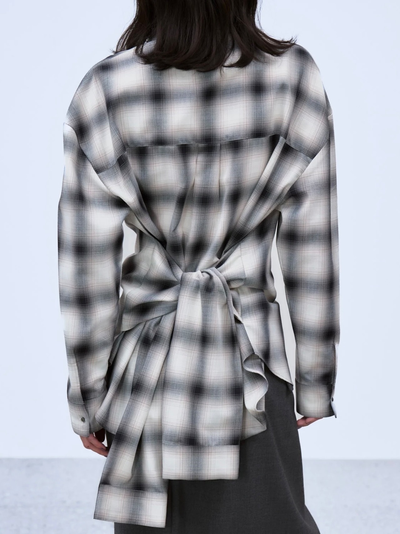 【26AW】THINGS THAT MATTER シングスザットマター / トップス / MULTIWAY SLEEVE CHECK SHIRT 0586TM1647P - 7