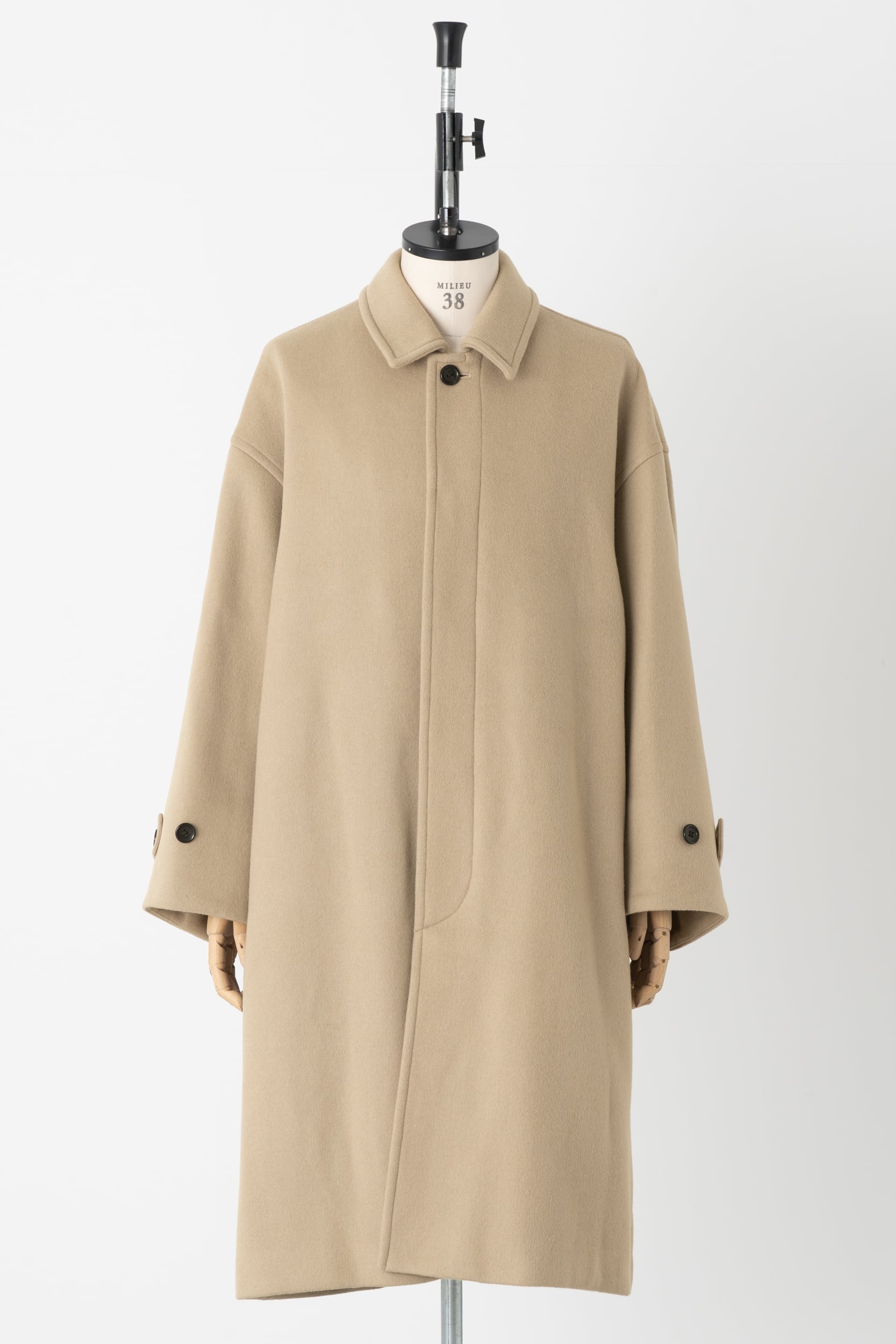 コート/Y. ＆ SONS × Graphpaper / Light Melton Oversized Coat