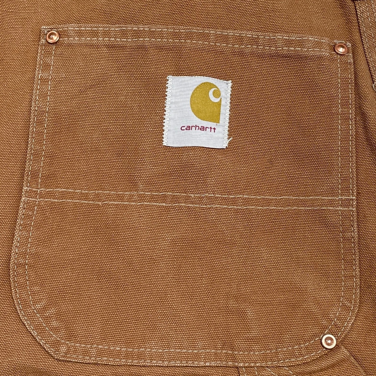 70年代 USA製 Carhartt カーハート ダック地 ダブルニー ワークパンツ 