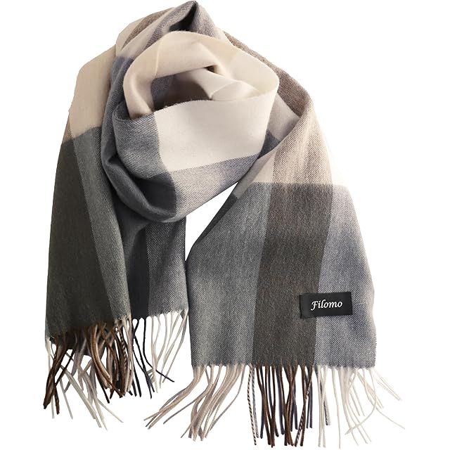 BURBERRY バーバリー マフラー ノバチェック ロンドン カシミヤ 紺