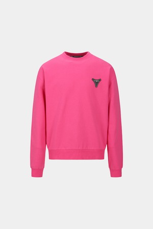 [ANDERSSON BELL] UNISEX STOOL PATCH LOGO SWEATSHIRTS atb1272u(PINK) 正規品 韓国ブランド 韓国通販 韓国代行 韓国ファッション ANDERSSONBELL アンダーソンベル 日本 店舗