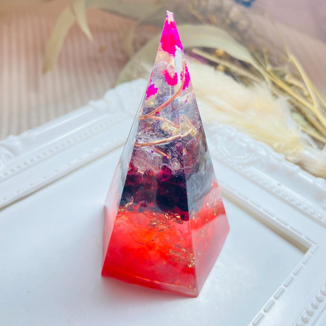 一点限定】オルゴナイト ガーネット | PinkyRabbit