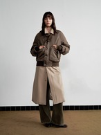 SLIGHT VOGUE Pilot Collar Bomber Jacket