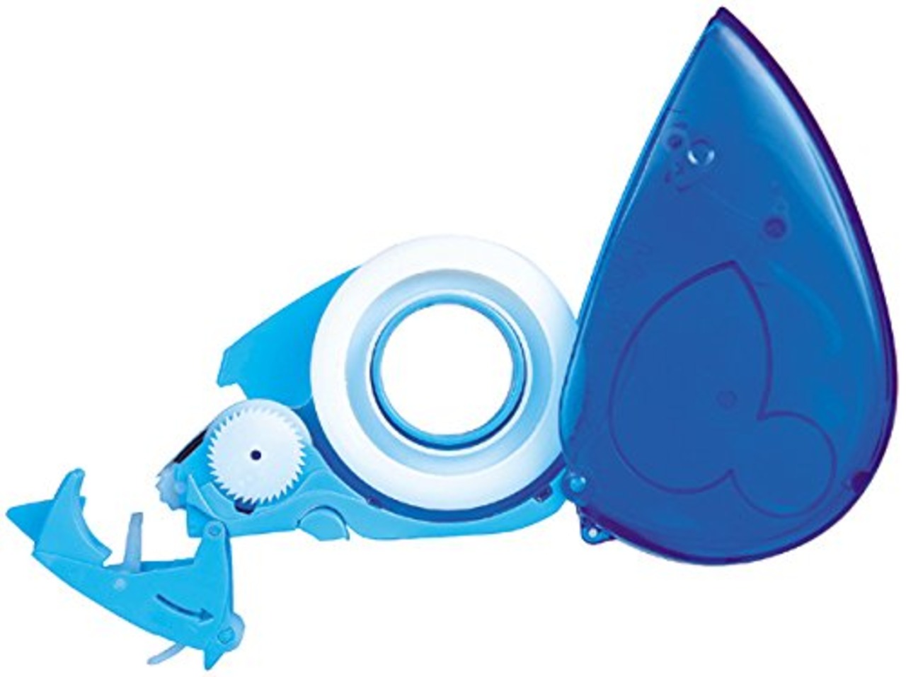 ハリマウス テープカッター シアン HM12X13PC