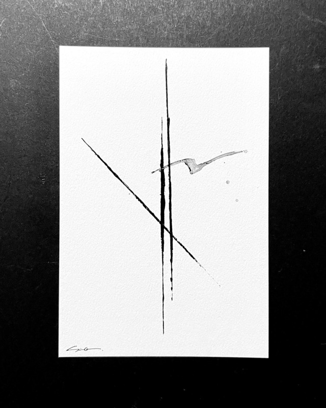 Acrylic Drawing (〜個展『機能と構造』)