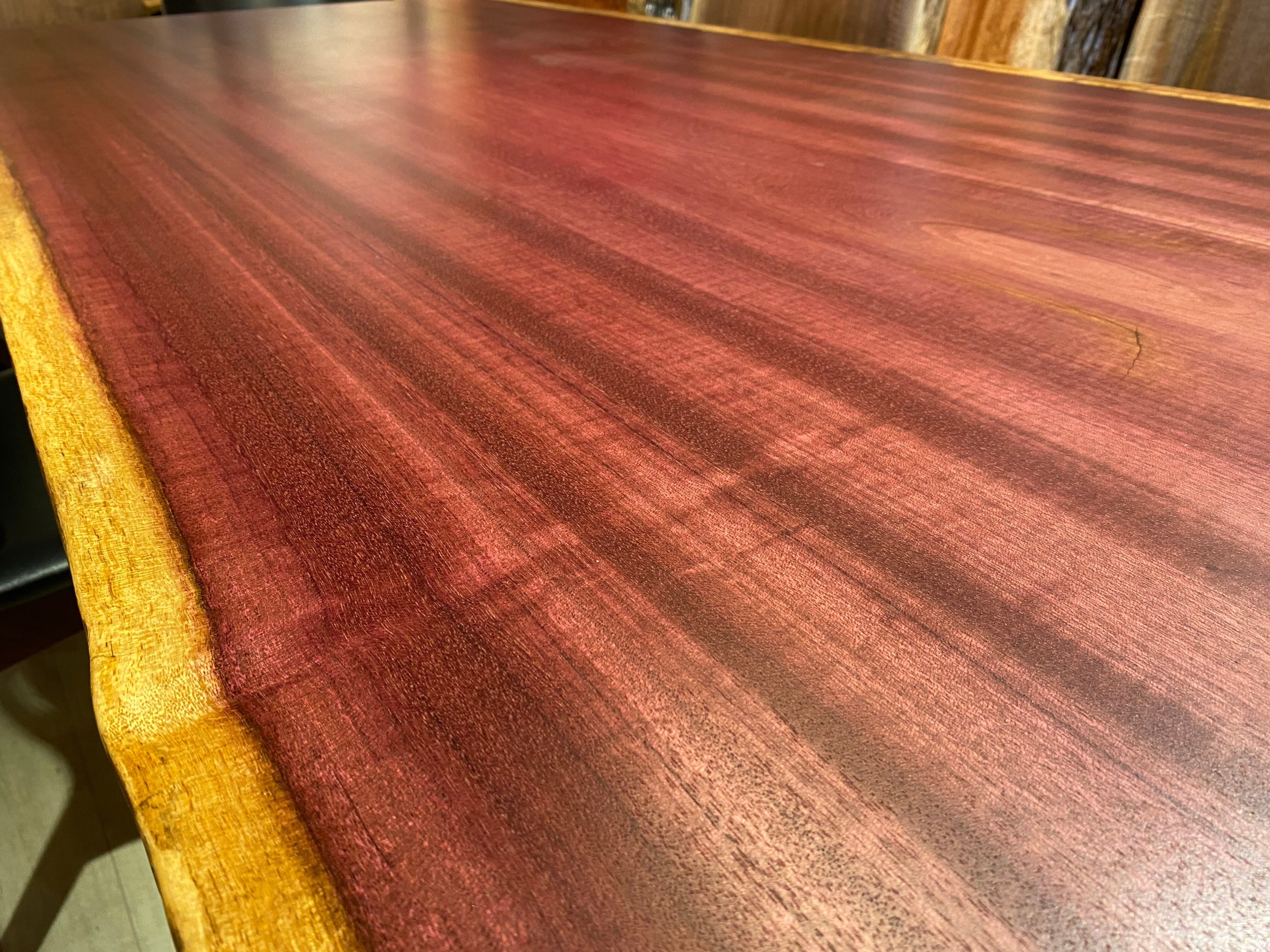 パープルハート　一枚板　サイドテーブル　ローテーブル　ベット　コーヒー パープルハート 一枚板 サイドテーブル ローテーブル ベット コーヒー