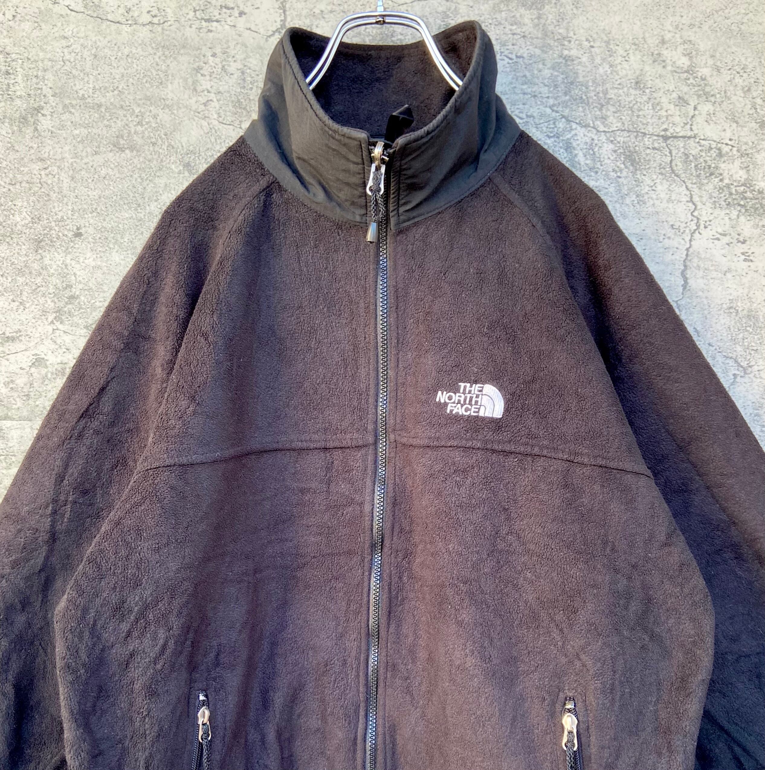 THE NORTH FACE ノースフェイス フリース 黒 ポーラテック ジャケット フルジップ