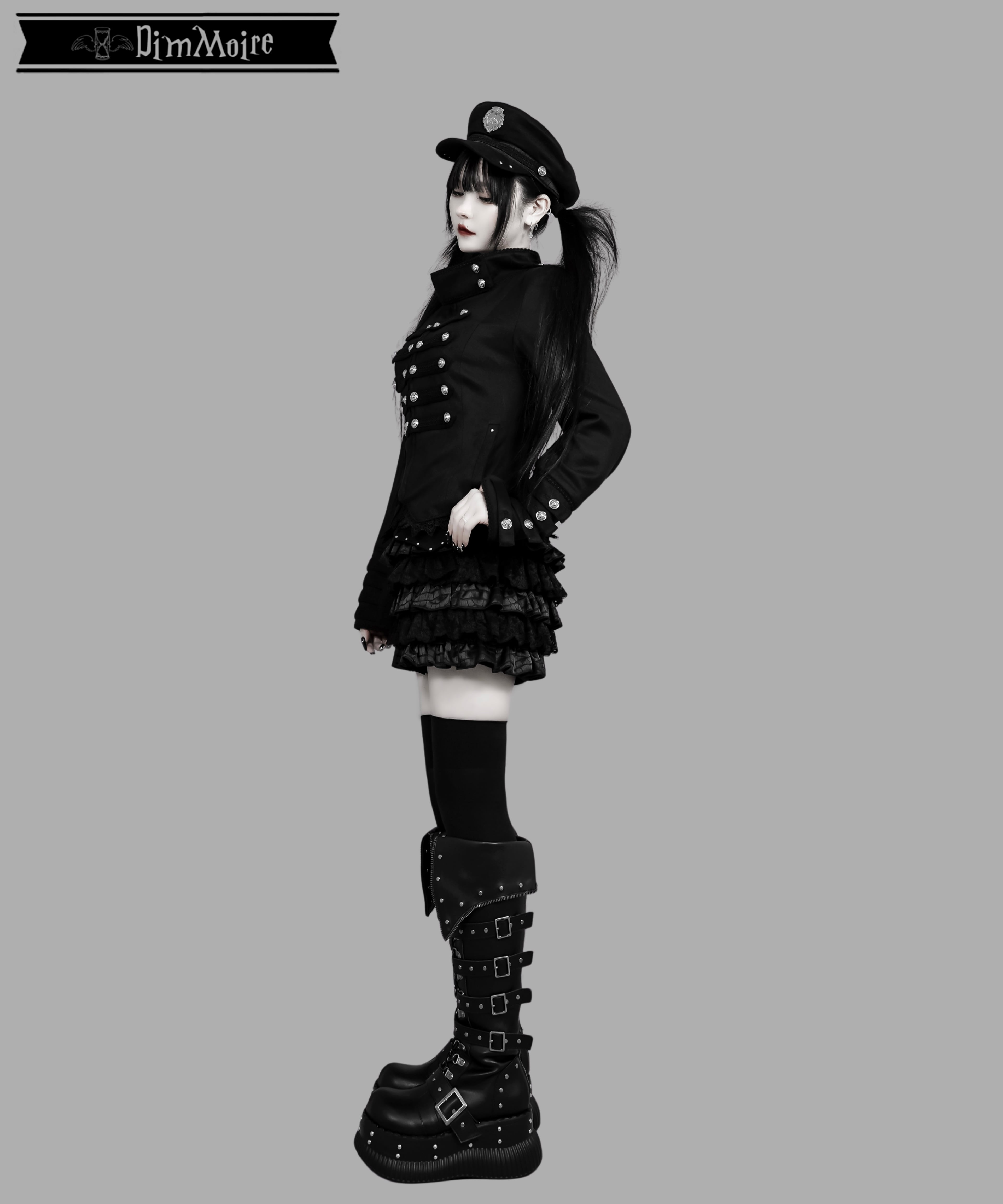 CORE-01ロングブーツ【Black】 | DimMoire