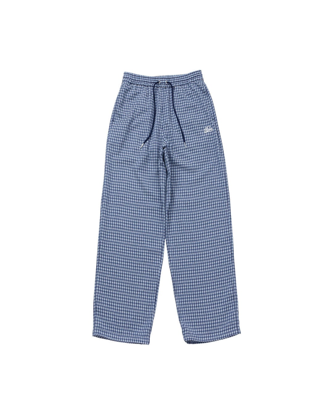Re:room】CHECK PATTERN SEERSUCKER WIDE PANTS［REP326］ | #Re:room