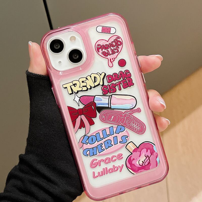 スマホアクセサリーiPhone 7.8ケース♡ピンク