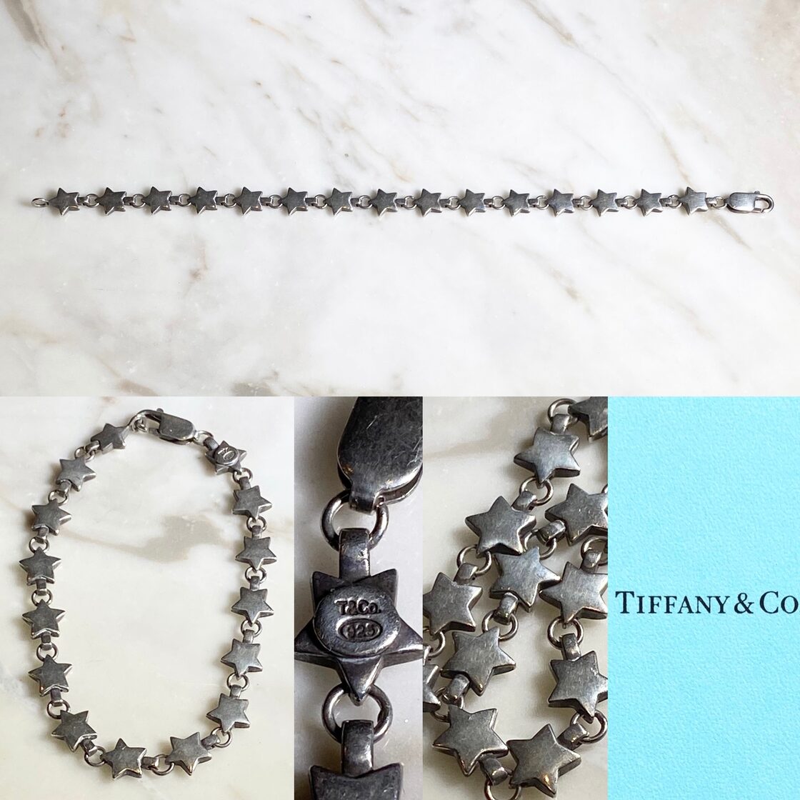 ティファニー パフスターチェーンブレスレット シルバー Tiffany&Co 