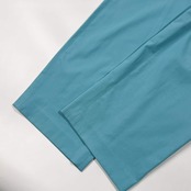 リネン混 TOMORROWLAND collection トゥモローランド スラックス パンツ 32/ライトブルー系 レディース センタープレス