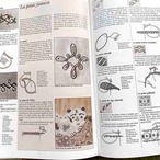 フランス古本　針仕事の本　手芸本　大型本　 TRAVAUX A L’AIGUILLE　 12psbu42