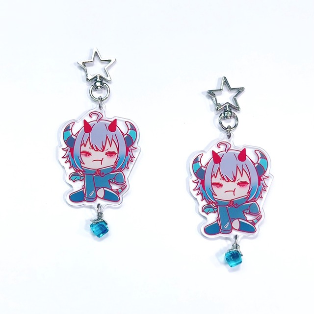 擬人化ぐれまるアクリルキーホルダー
