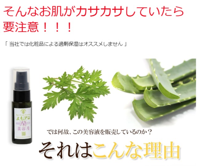 【毎月定期便】天然無農薬アロエ配合！よもアロ潤美容液（ 送料無料 ）