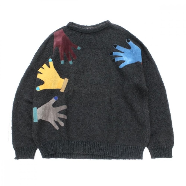 Vintage patchwork C/N knit [Marienbad by Patrick Groenendaal and Stanley Steinberg] [1980s-]