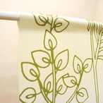 【受注生産】 のれん ライン調リーフ_BE/BR 幅85ｘ丈150cm