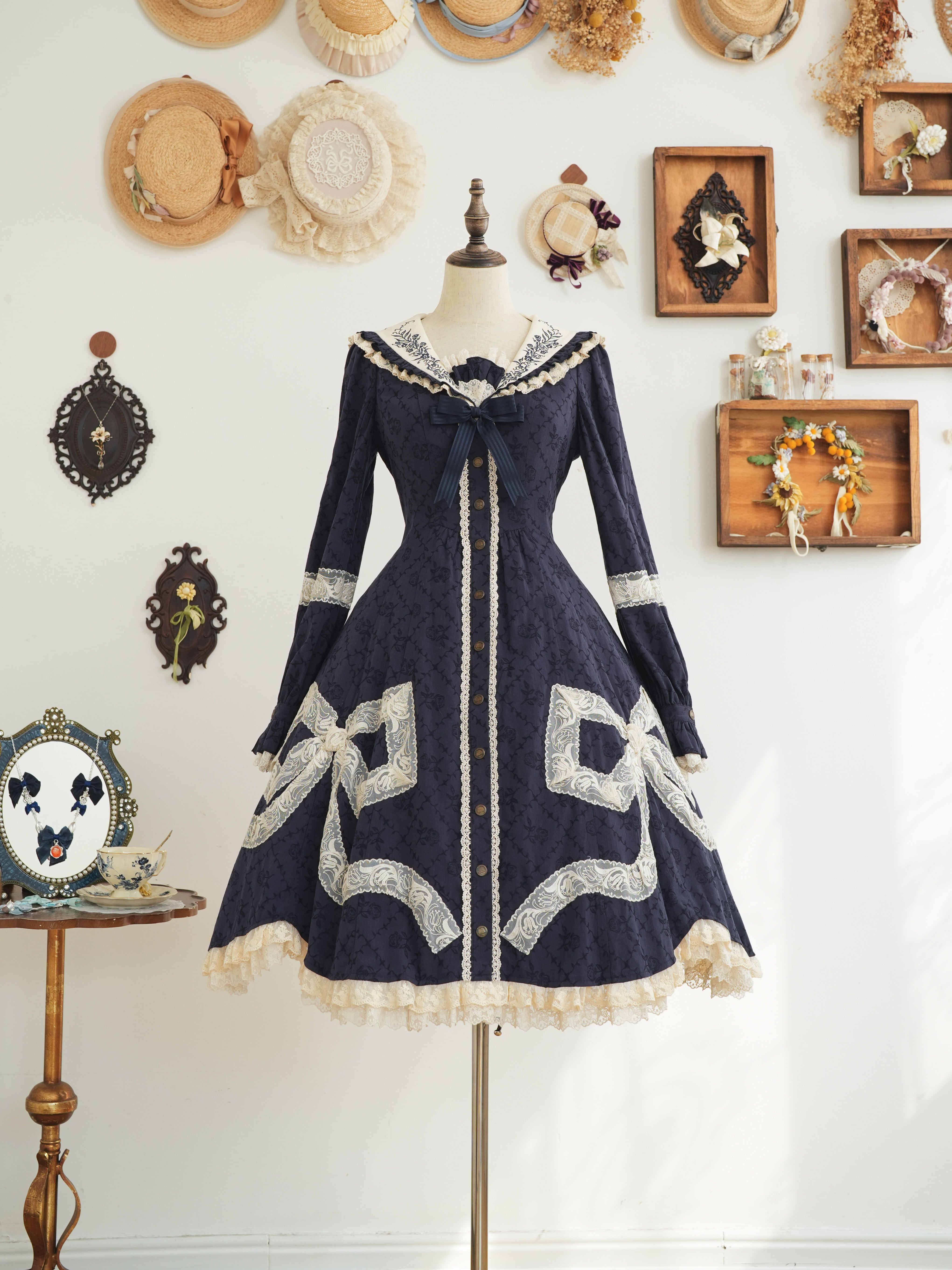 リボンフロマージュ ビッグリボンワンピース | HoshibakoWorks