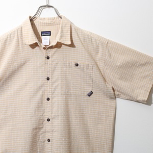 極美品 L 07年 Puckerware Shirt Patagonia パッカーウェアシャツ パタゴニア  シアサッカー