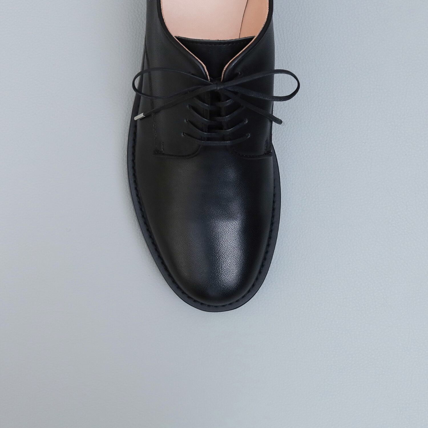 未使用級・受注生産✨Iru FIRST PLAIN TOE Horse 革靴　黒 Iru】FIRST PLAIN TOE Horse / 即納 | LIBERTAS公式ショップ