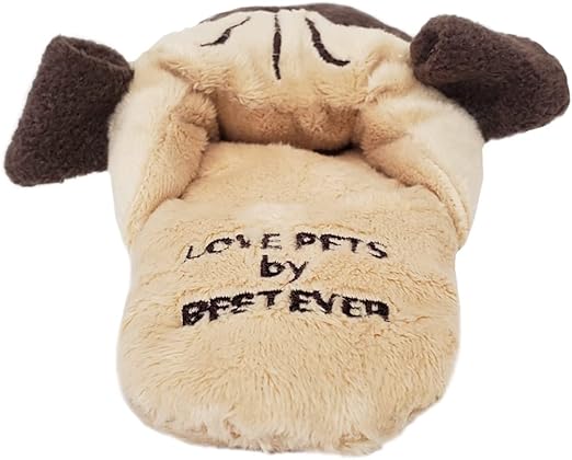 LOVE PETS by BESTEVER】スリッパ パグ おやつポケット 犬 猫 おもちゃ