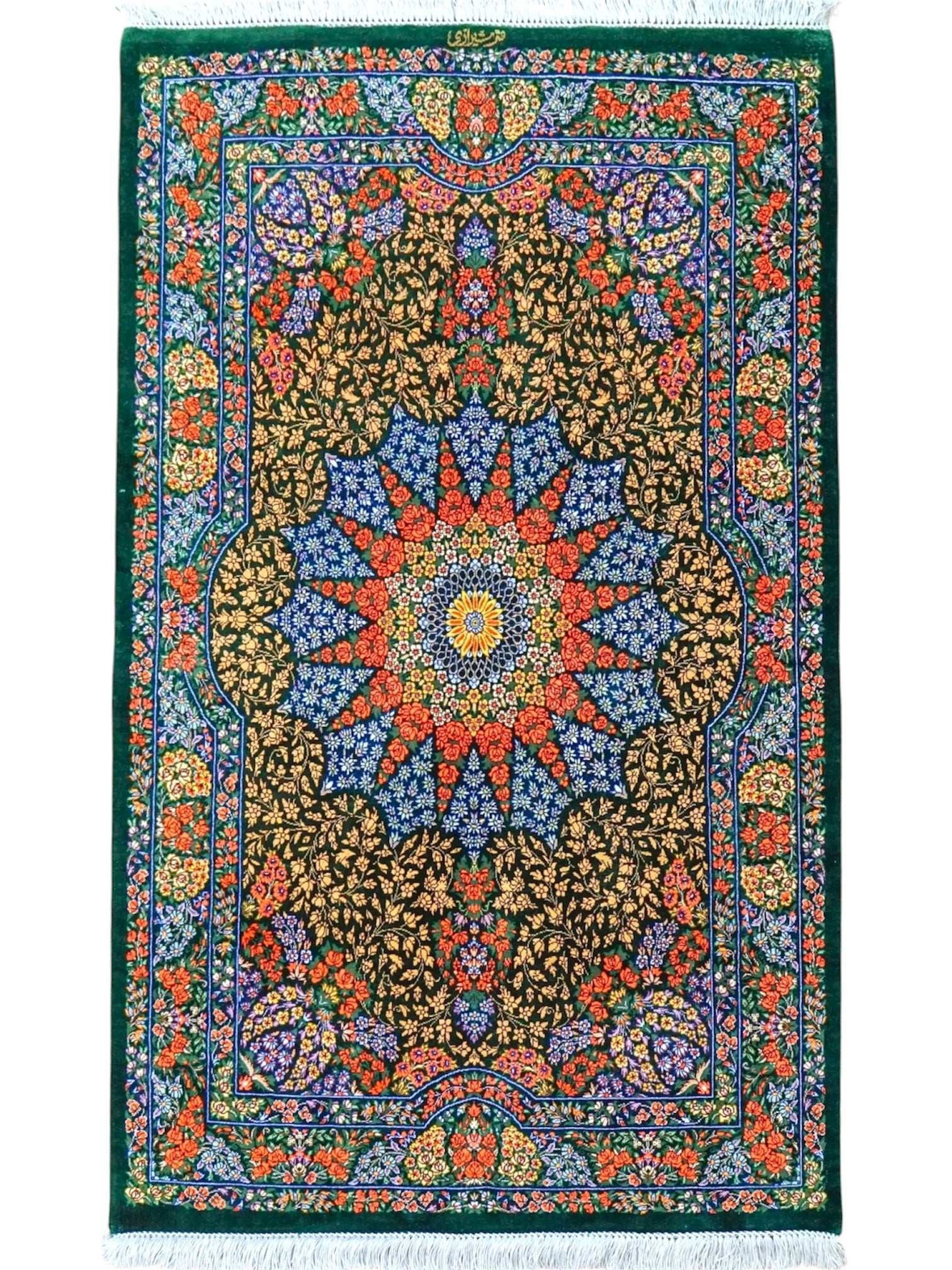 オールド ペルシャ手織り絨毯 カシュガイ族 157×108cm｜トライバルラグ