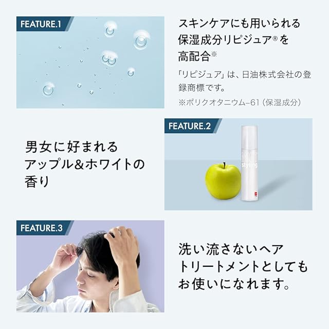 LIPPS (リップス) ヘアミスト 100ml メンズ 洗い流さない