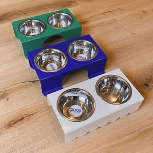 DOGS furniture bowl+stand_S