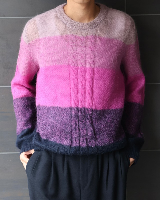 gradation knit
