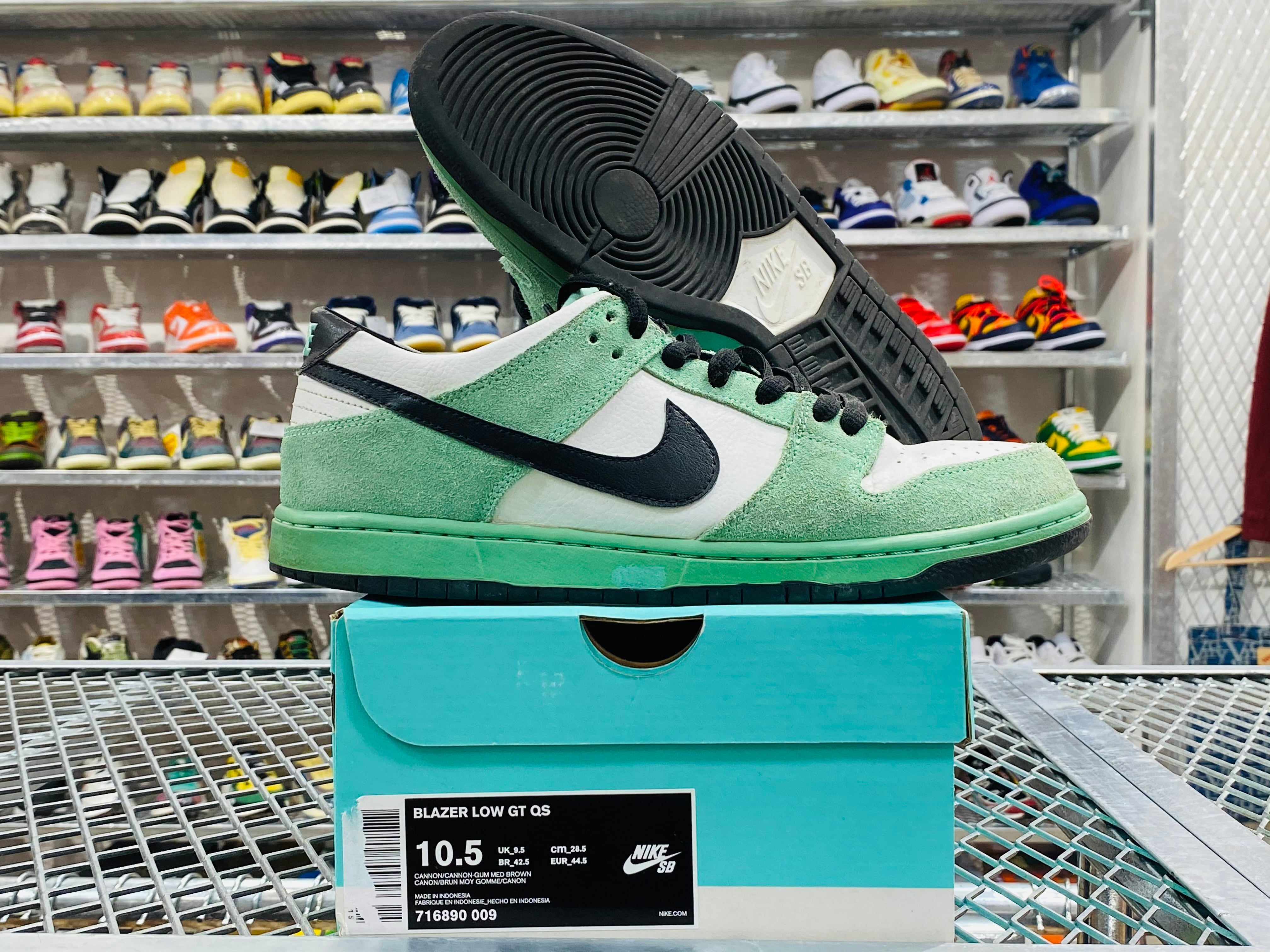 GR8 NIKE DUNK SB LOW SEA CRYSTAL 29cm 819674-301 DIFFERENT BOX 