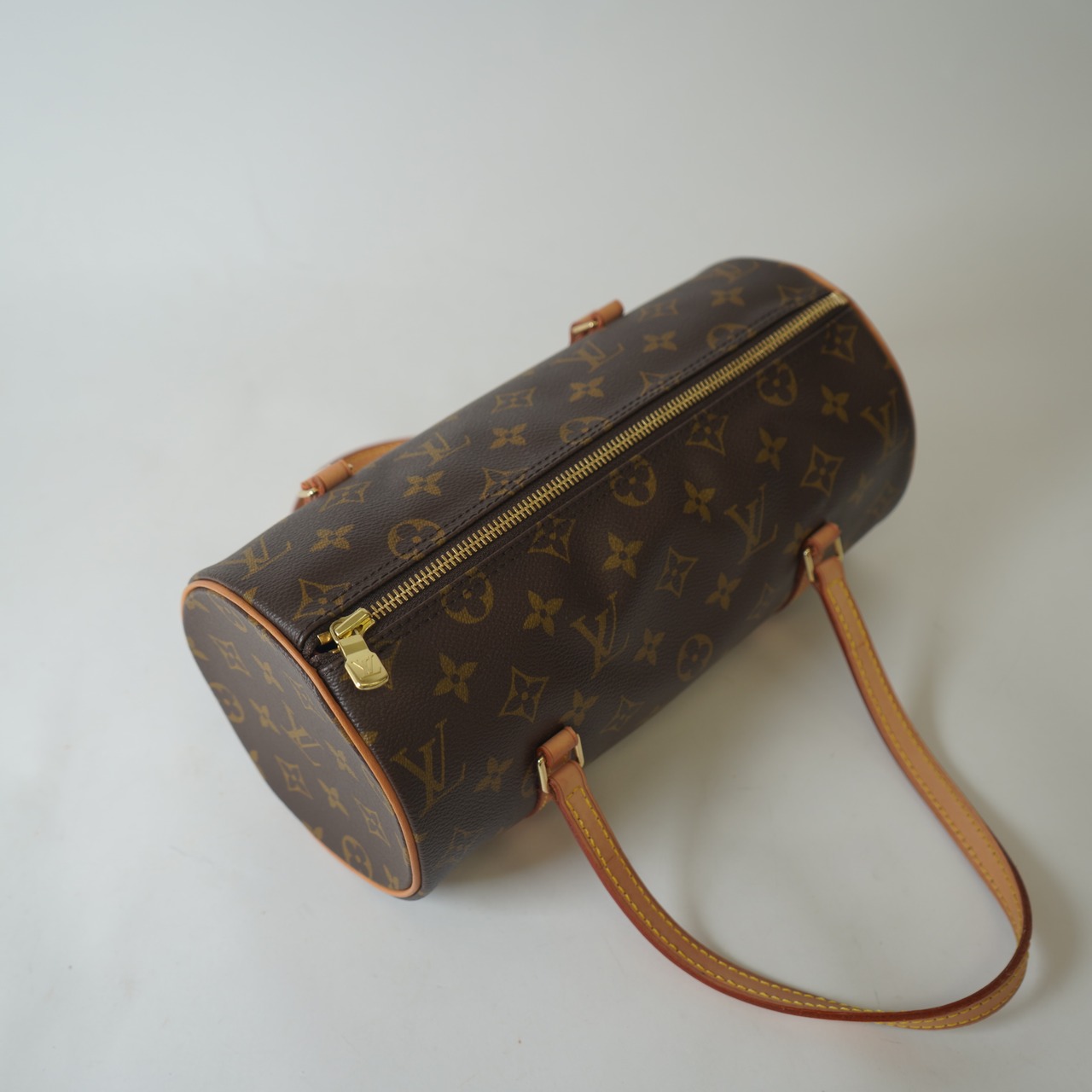 LOUIS VUITTON ルイヴィトン モノグラム パピヨン 26 ハンドバッグ M51386 ブラウン