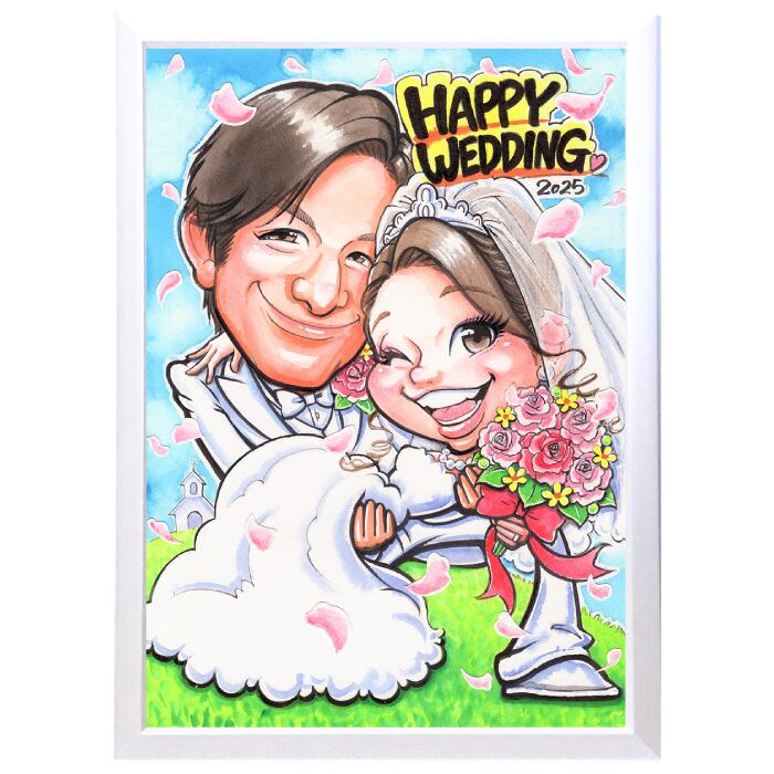 似顔絵 キャラクタータッチ【 みこ 】 | 似顔絵 プレゼント・アート