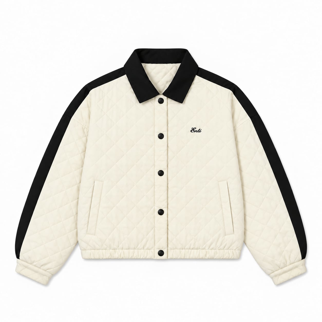 QUILTED TRACK JACKET (IVO)