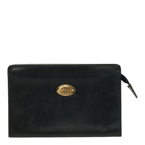 グッチ インターロッキングG コインケース カードケース 030 922 0159 ブラック レザー レディース GUCCI 中古