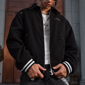 【DRIP5937】STKD Embroidered Logo Cordyloy Jacket