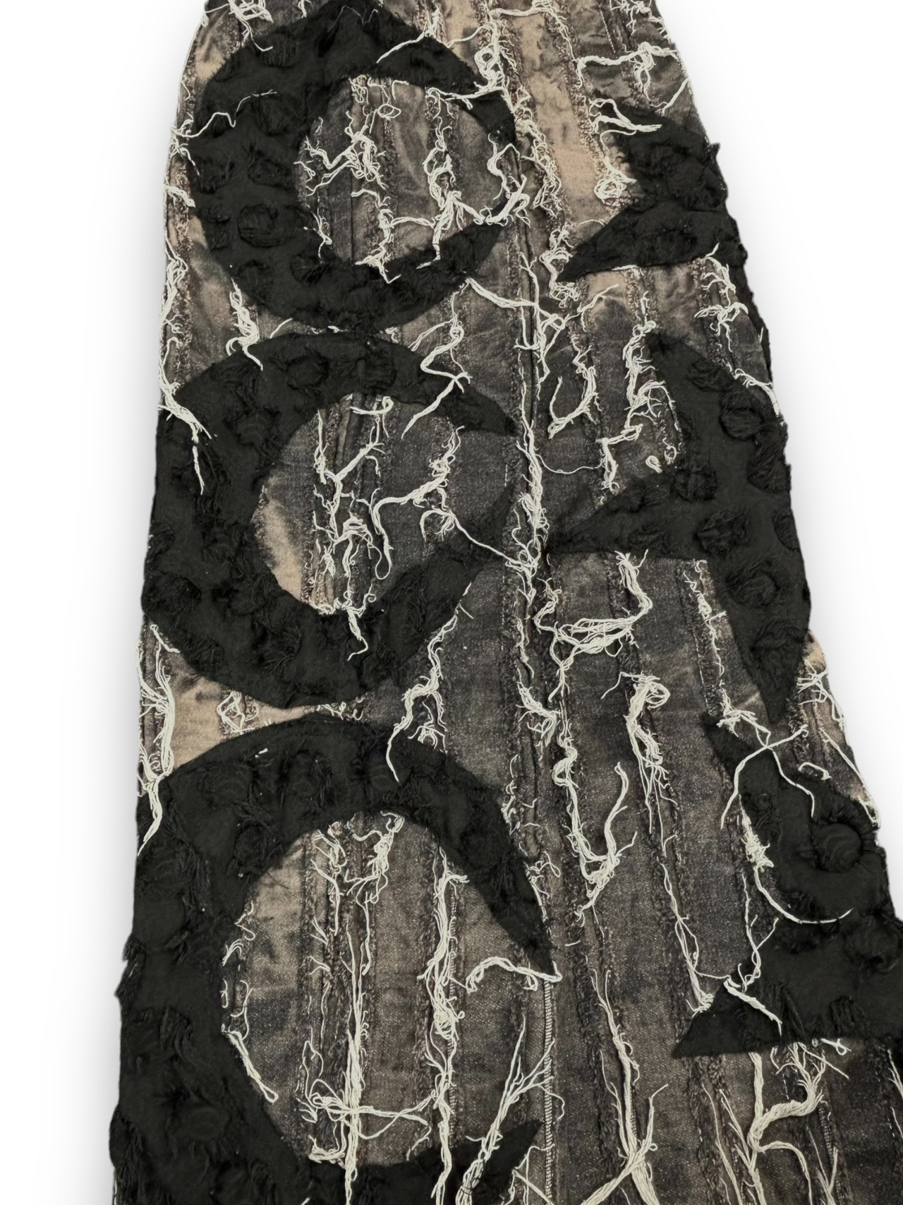 【PLANET STUDIO】damage motif denim pants