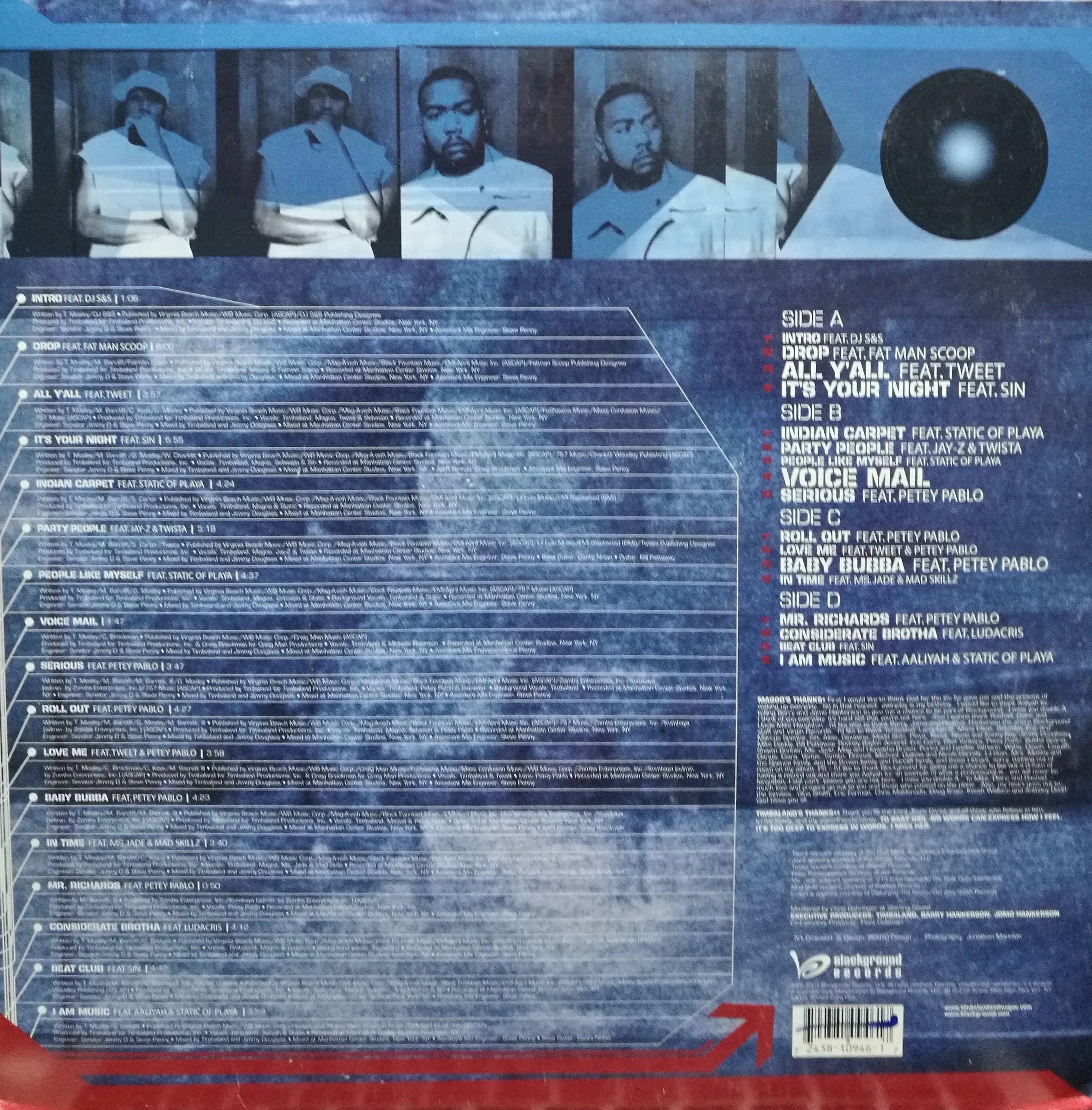 【2LP】Timbaland & Magoo / Indecent Proposal COMPACT DISCO ASIA