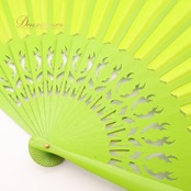 フラメンコ 小物 Abanico Español 33.5cm アバニコ グリーン系 レース 扇子 せんす 緑 柄 模様 小道具 ダンス小物 華やか 練習 レッスン 舞台 発表会 イベント ダンス ステージ フラメンコ小物 明るい 鮮やか 爽やか おしゃれ