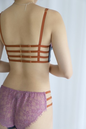 ベロアレース・サイドストラップ　ショーツ