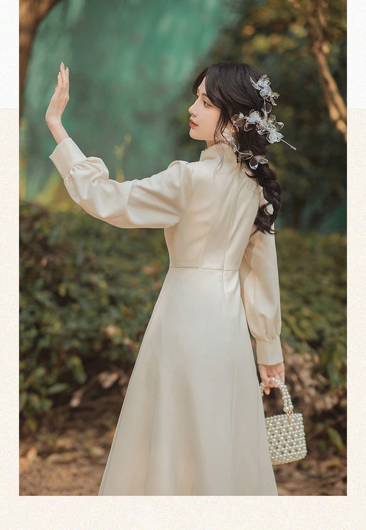 ロングワンピース レディース ワンピース ワンピ ドレス ロング 長袖