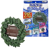 バルサン 虫こないもん 3WAY 虫よけ タブレット 効果270日 (リース) 吊る・貼る・置くどこでも設置可能 バルサン独自のワイド拡散