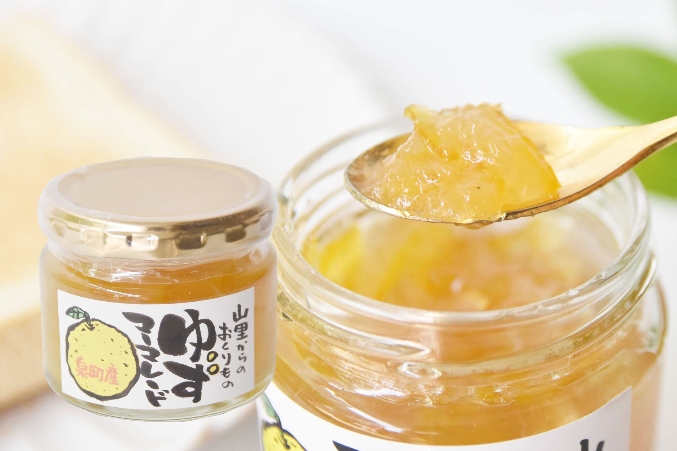 山里からの贈り物 泉町産 ゆずマーマレード（小）120g ゆずの香